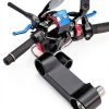 Qiilu Rearview Mirror Adapter Adjustable Aluminum Mount for-2