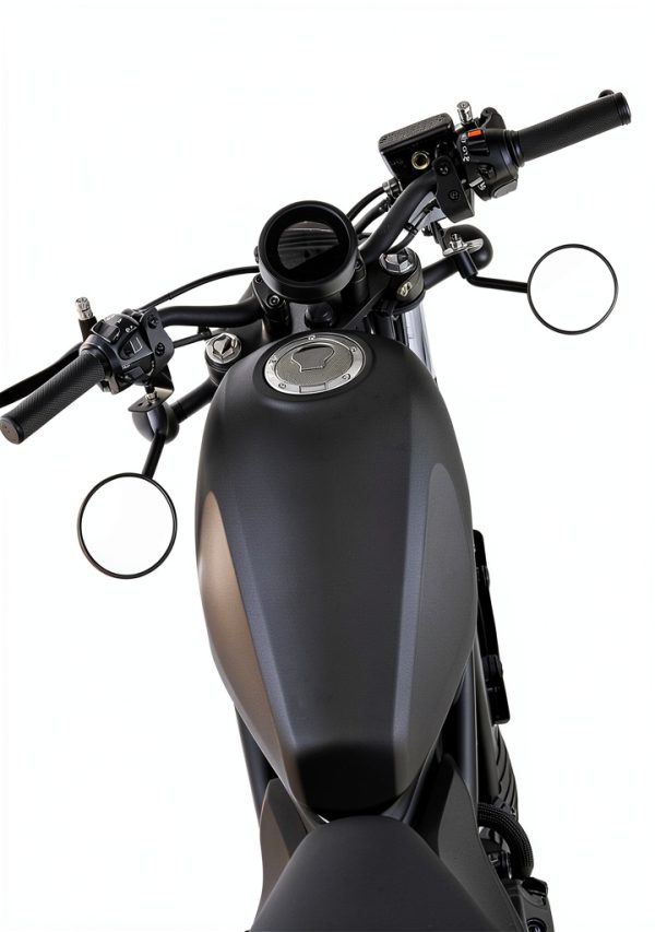 KEMIMOTO Handlebar Mount Rearview Mirror Bracket for Rebel 500 300-6