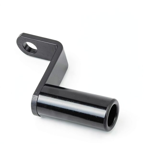 Pinflaw Motorcycle Conversion Bracket Aluminum Alloy 1PC Black-2