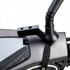 HQTS Matte Black Motorcycle Rearview Mirror Bracket, Universal Fit,-5