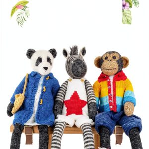 Knitted Animal Friends eBook David & Charles Toymaking-0