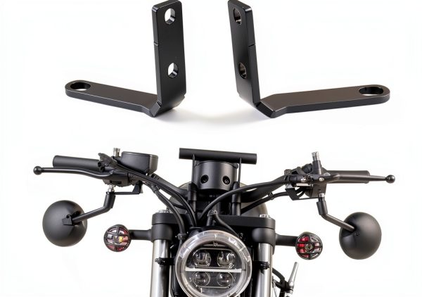 LUXEMOTO Rearview Mirror Down Bracket for Honda Rebel CMX300/CMX500-0