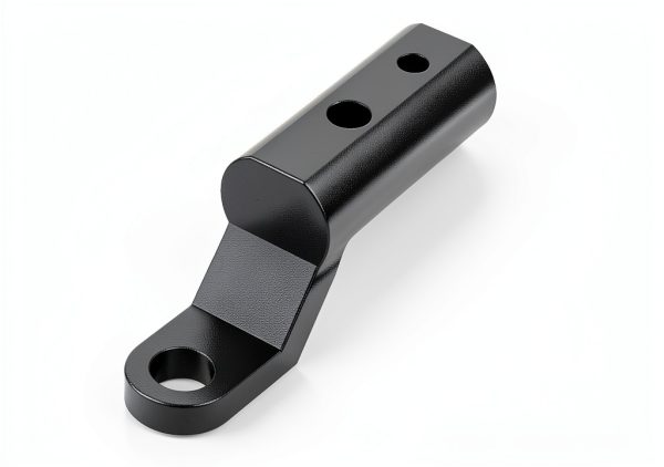 HQTS Matte Black Motorcycle Rearview Mirror Bracket, Universal Fit,-3