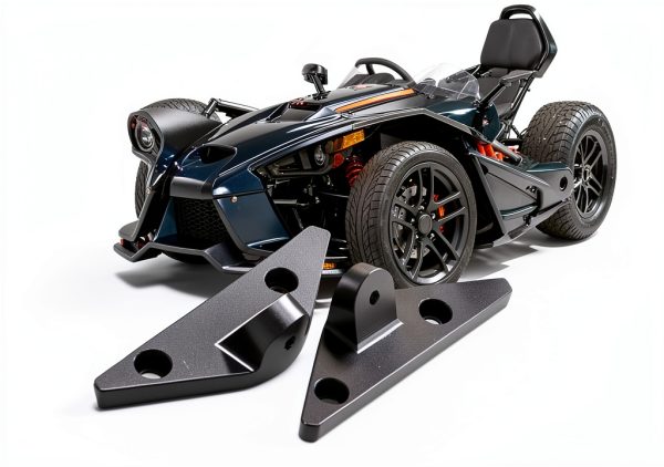 Motoparty Visor Mount Brackets Set for Polaris Slingshot 2015-2025-1