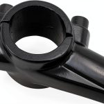 Emgo Front Handlebar Mirror Bracket Black Universal Fit 20-28120-0