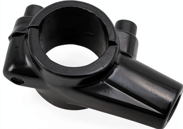 Emgo Front Handlebar Mirror Bracket Black Universal Fit 20-28120-0