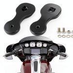 BK0192 Fairing Mount Mirror Bracket Adapter for 2014-2021 Street Glide-0