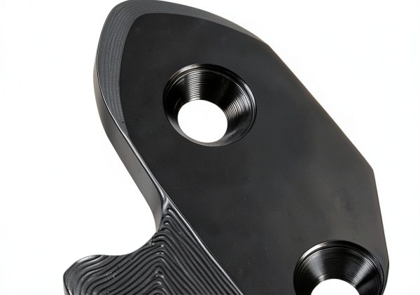 MFGZD R1/R1M Mirror Block Off Base Plate Black CNC Aluminum-3