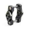 Motoforti Front Motorcycle Mirror Bracket Aluminum Adjustable-3