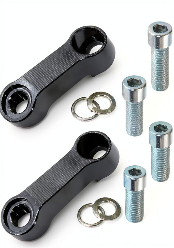 MOFIT Motorcycle Mirror Extender Kit 10mm & 8mm Aluminum Adapter-0