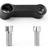QWORK Aluminum Alloy Mirror Extenders for Motorcycles and Electric-2