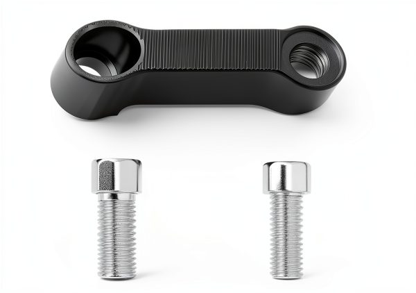QWORK Aluminum Alloy Mirror Extenders for Motorcycles and Electric-2
