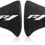 Yamaha YZF-R1 R1M 2020-2024 Mirror Block Off Base Plate - Black --0