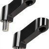 MAKGAGAAI Motorcycle Mirror Extender Mount Riser Aluminum Adapter-3