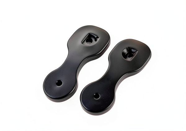 Hutexico Motorcycle Mirror Drop Bracket Kit Black Anodized 3.5" Lower-5
