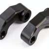 Aramox Rear Mirror Riser Brackets Black Fit Rust-Resistant Aluminum-7