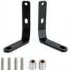 BK0206 Stainless Steel Rearview Mirror Bracket Pair for Rebel 500/300-4