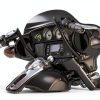 Hutexico Motorcycle Mirror Drop Bracket Kit Black Anodized 3.5" Lower-4