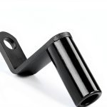 Pinflaw Motorcycle Conversion Bracket Aluminum Alloy 1PC Black-0