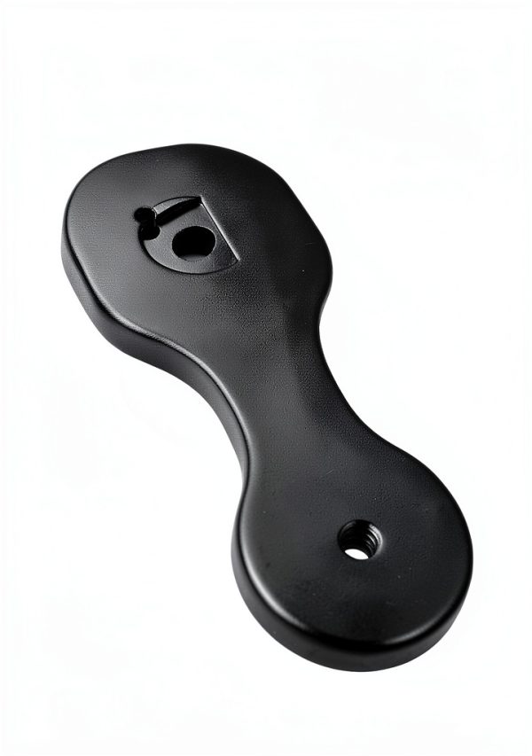 Hutexico Motorcycle Mirror Drop Bracket Kit Black Anodized 3.5" Lower-3