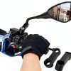 Joyzan Motorcycle Rearview Mirror Adapter, Aluminum Alloy, Custom Fit,-1