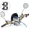 Beatifufu Polished Alloy Mirror Bracket L3227R01JXY 5.6x3.8CM-3