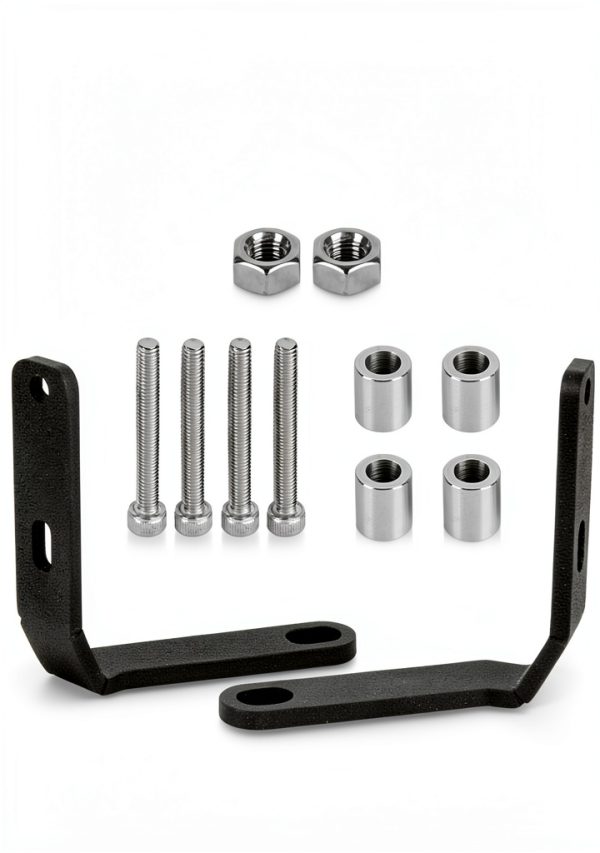 BK0206 Stainless Steel Rearview Mirror Bracket Pair for Rebel 500/300-5