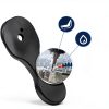 Hutexico Motorcycle Mirror Drop Bracket Kit Black Anodized 3.5" Lower-2