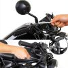 KEMIMOTO Handlebar Mount Rearview Mirror Bracket for Rebel 500 300-5