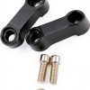 Qiilu Rearview Mirror Adapter Adjustable Aluminum Mount for-0