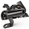 Pinflaw Motorcycle Conversion Bracket Aluminum Alloy 1PC Black-5