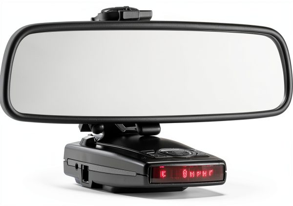 Radar Mount Original Mirror Mount Bracket Black-0