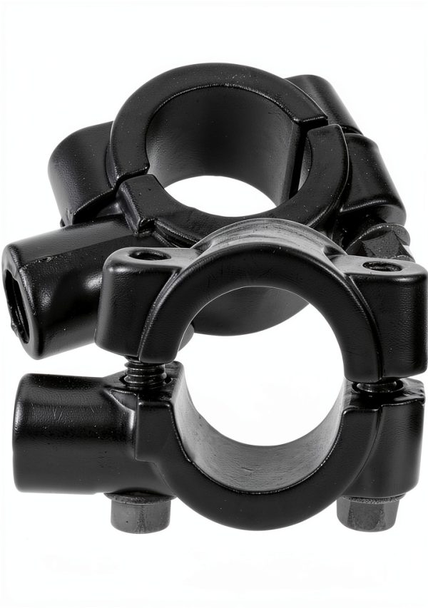 Beatifufu Polished Alloy Mirror Bracket L3227R01JXY 5.6x3.8CM-0