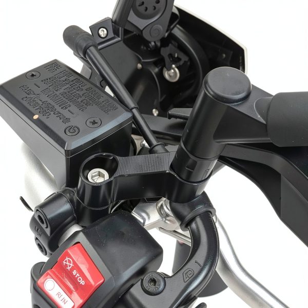 MAKGAGAAI Motorcycle Mirror Extender Mount Riser Aluminum Adapter-5