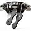 Hutexico Motorcycle Mirror Drop Bracket Kit Black Anodized 3.5" Lower-8