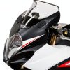 MFGZD Motorcycle Mirror Block Off Base Plates Cover for Suzuki-4