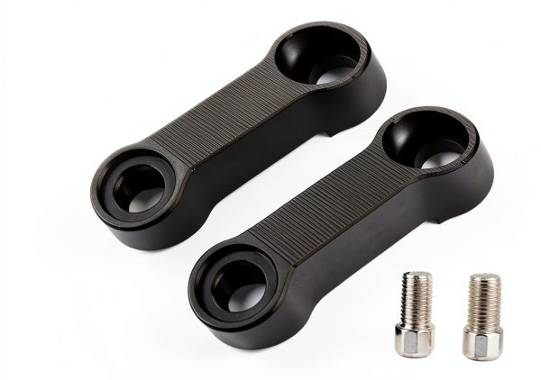 MAKGAGAAI Motorcycle Mirror Extender Mount Riser Aluminum Adapter-1