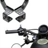 KEMIMOTO Handlebar Mount Rearview Mirror Bracket for Rebel 500 300-0
