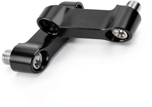 Joyzan Motorcycle Rearview Mirror Adapter, Aluminum Alloy, Custom Fit,-8