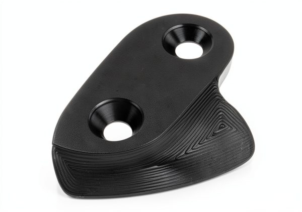 MFGZD R1/R1M Mirror Block Off Base Plate Black CNC Aluminum-4