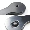 Sresk Harley Mirror Drop Bracket Adapter Set Duty Aluminum Waterproof-6