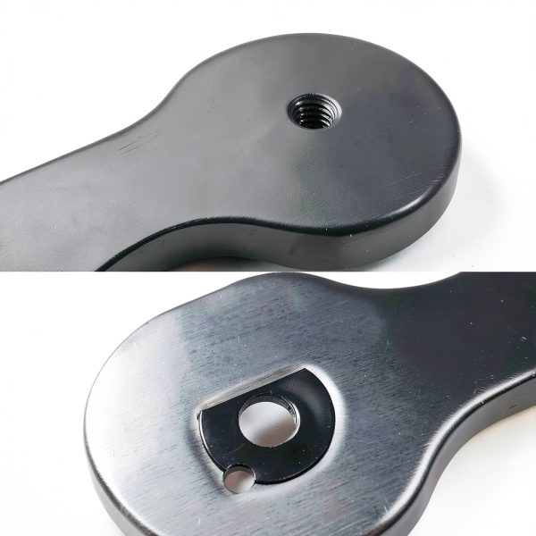 Sresk Harley Mirror Drop Bracket Adapter Set Duty Aluminum Waterproof-6