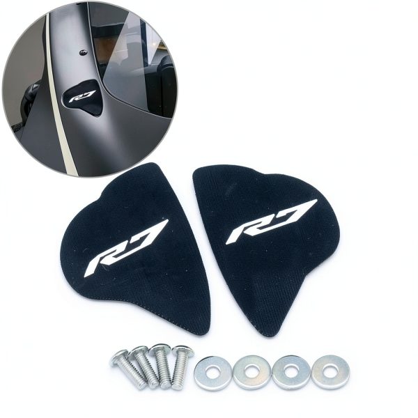 MFGZD Motorcycle Accessories CNC Aluminum Mirror Block Off Base Plate-1