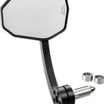 KTM Universal Handlebar End Mirror – Dual Side Polished Aluminum with-0