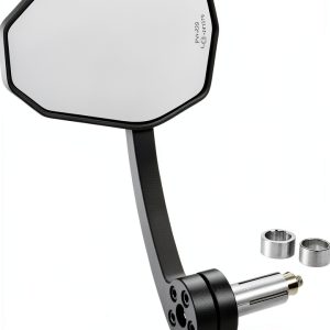 KTM Universal Handlebar End Mirror – Dual Side Polished Aluminum with-0