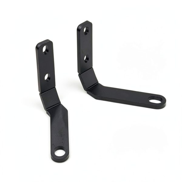 WOOGA Mirror Brackets for CMX 500 Front Rearview – Black Carbon Steel-6