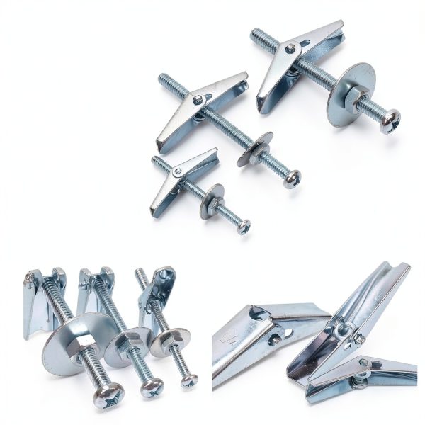 Toggle Bolt 30 set 3 16 inch Tanstic Anchors with Wing Nuts & Washers-5