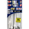 Cobra 420R 3 16 bolt anchor with 2.5 inch Screw 10 Pack Zinc Finish-1