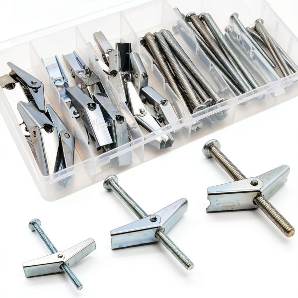 Toggle Bolts Wall Anchors 50pcs by weideer Heavy Duty Drywall Set-3