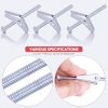 Hilitchi Molly Toggle Bolt Steel Phillips Head 60pcs 1/4 Inch-5